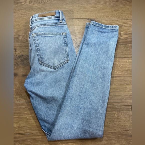 GRLFRND Karolina Cross Your Mind Denim Designer Jeans Slim Size 23 Distressed - Picture 6 of 15